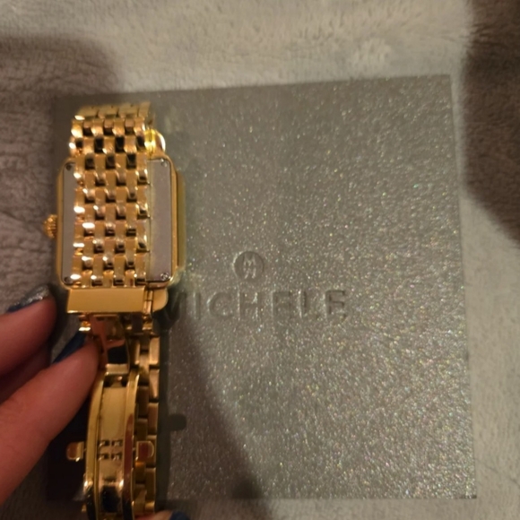 Limited edition 18K Gold-Plated Michele watch - Picture 7 of 8